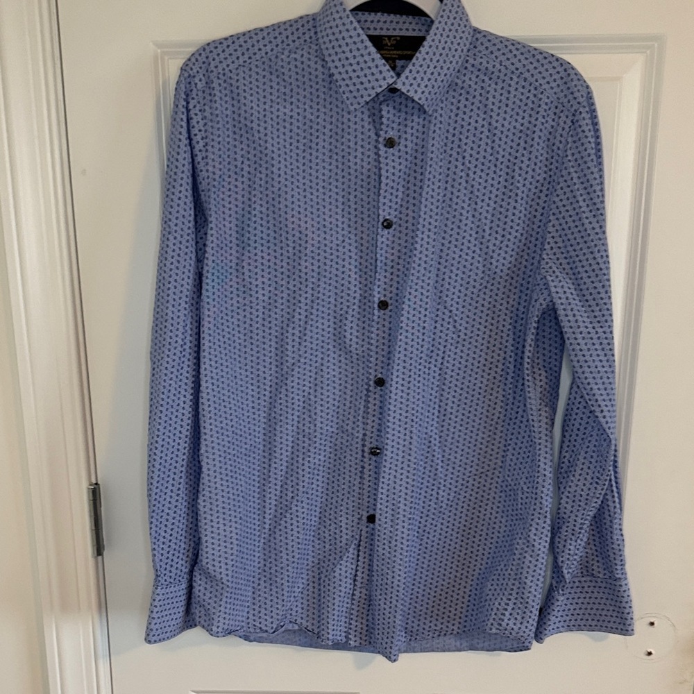 Versace 19-69 Abbigliamento Sportino SRL Slim Fit Shirt Size M 15 1/2